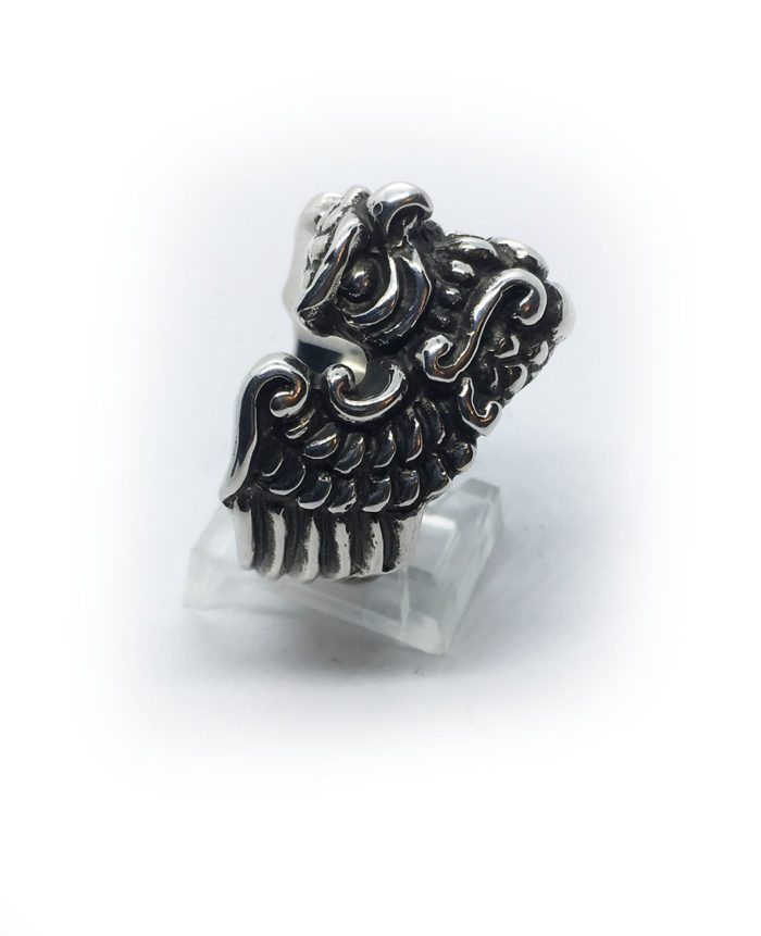Sterling Silver Owl Ring 2