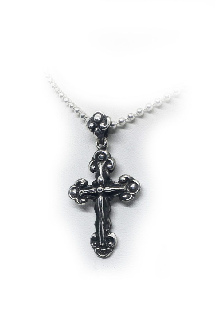 Holy Cross Silver Pendant 2