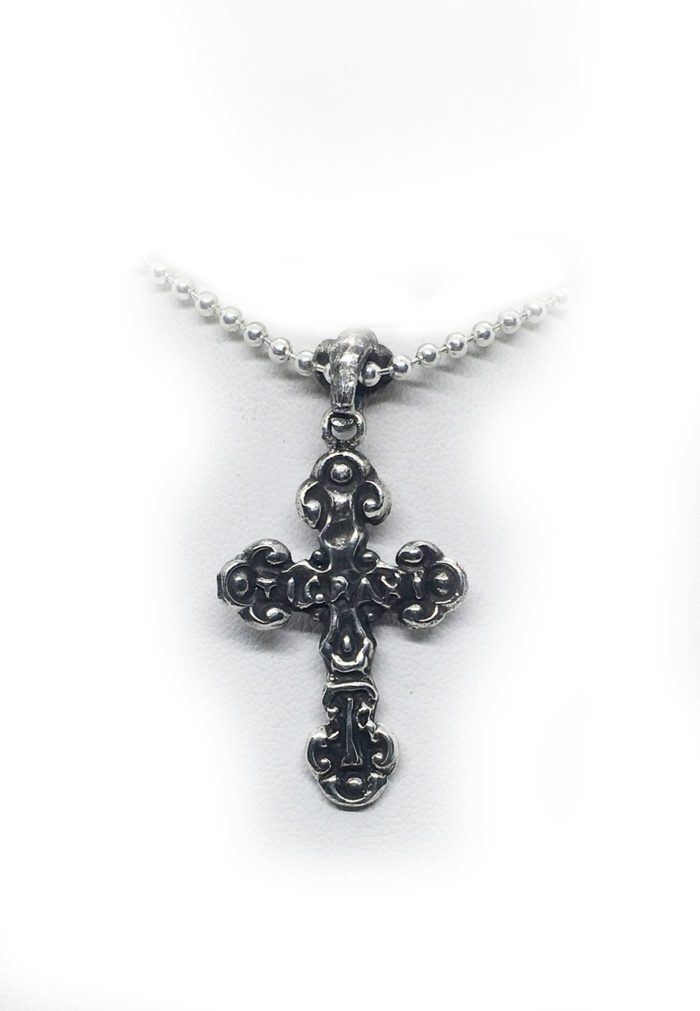 Holy Cross Silver Pendant 3
