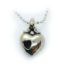 Heart in Heart Sterling Silver Pendant
