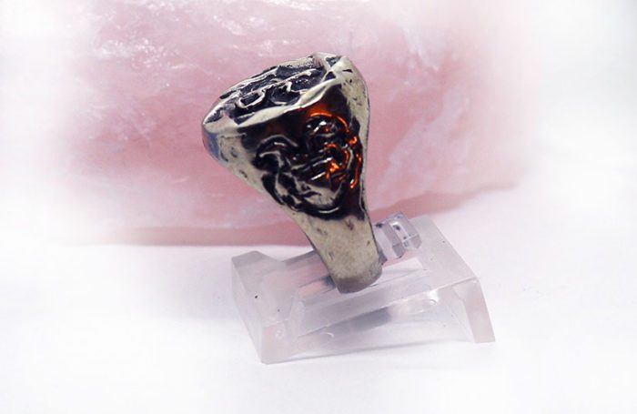 Armenian Symbol of Eternity Silver Ring 3