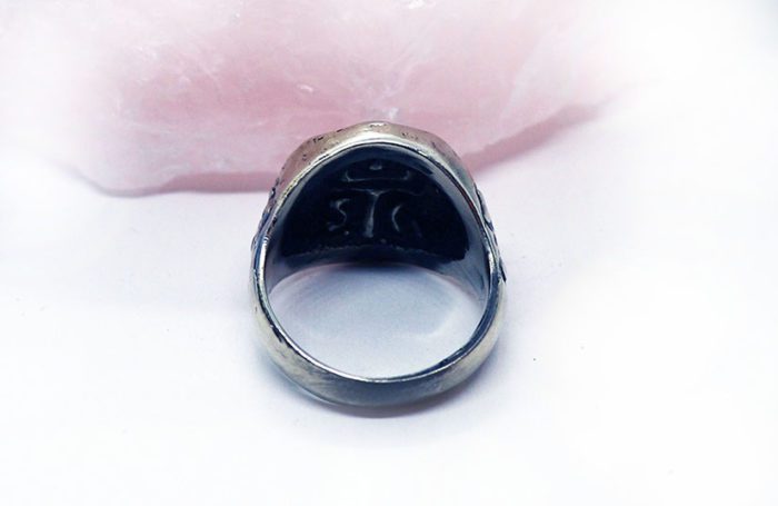 Armenian Symbol of Eternity Silver Ring 4