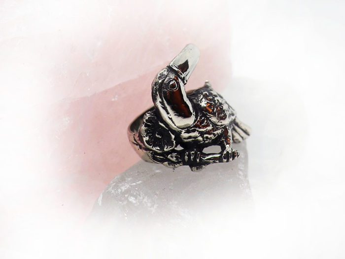 Toucan Sterling Silver Ring 3
