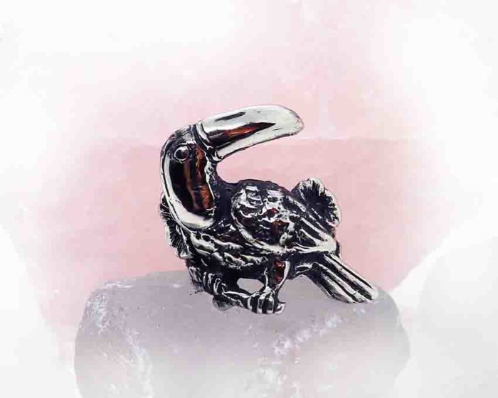 Toucan Sterling Silver Ring