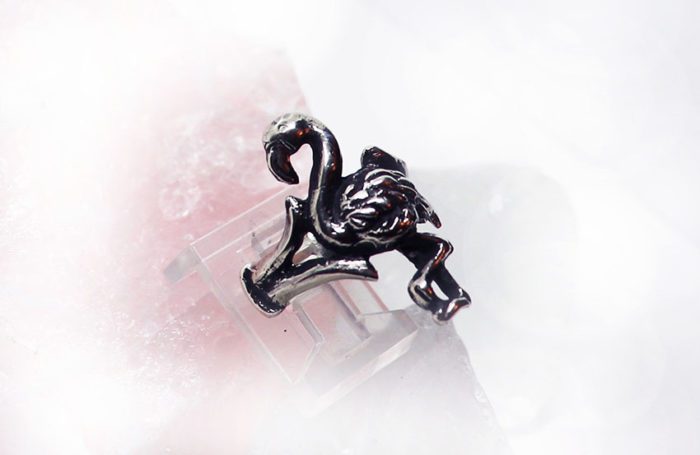 Flamingo Sterling Silver Ring 2