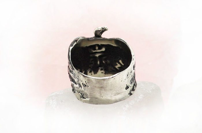 Ostrich Sterling Silver Ring 3