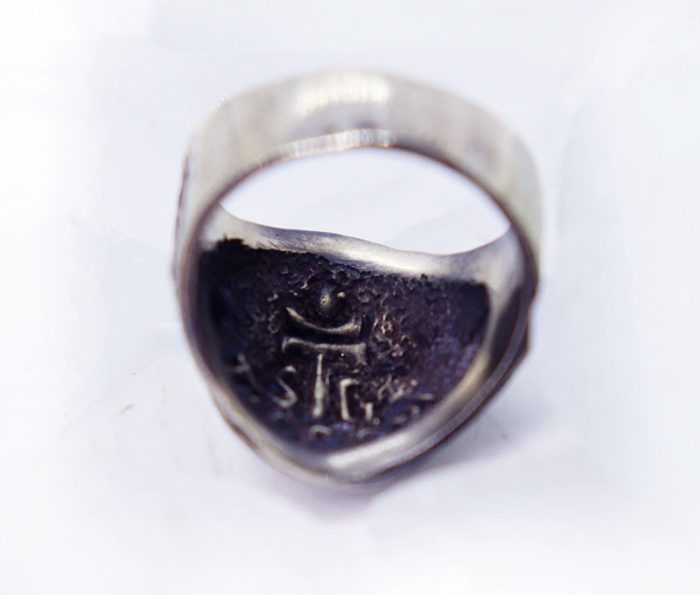 Roman Soldier Sterling Silver Ring 3
