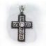Ancient Design Cross Sterling Silver Pendant