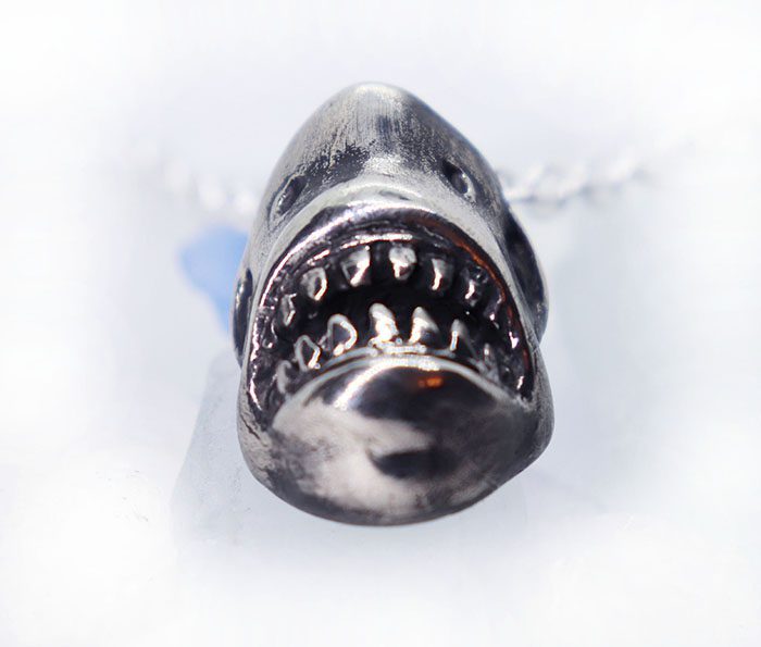 The Great White Shark Face Sterling Silver Pendant 3
