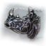 Rhinoceros Sterling Silver Pendant