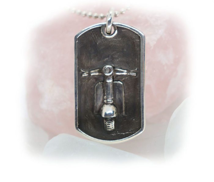 The IRC Mod Target Scooter Dog-Tag Necklace 2