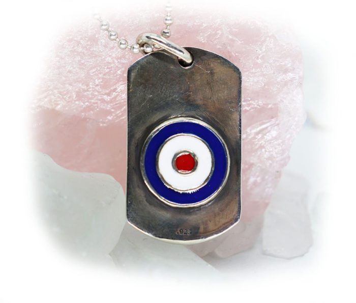 The IRC Mod Target Scooter Dog-Tag Necklace