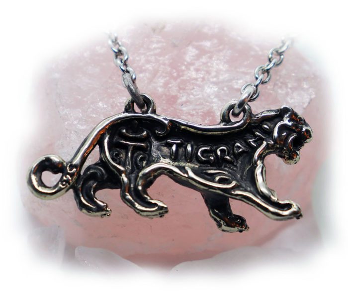 Female Lion Sterling Silver Necklace 3