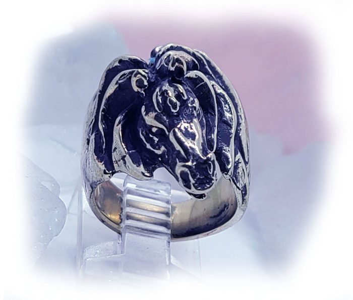 Horse Sterling Silver Ring 2