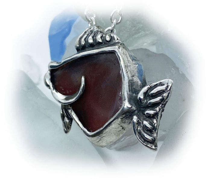 Fishy Fishy with Agate Necklace 2