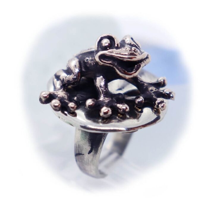 Frog Lily Pad Ring V2 2