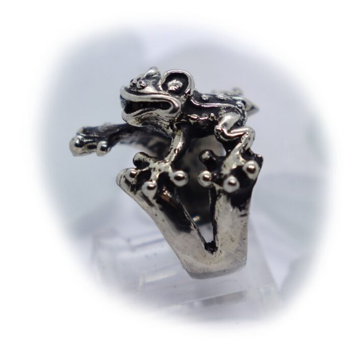Frog Silver Ring V1 3