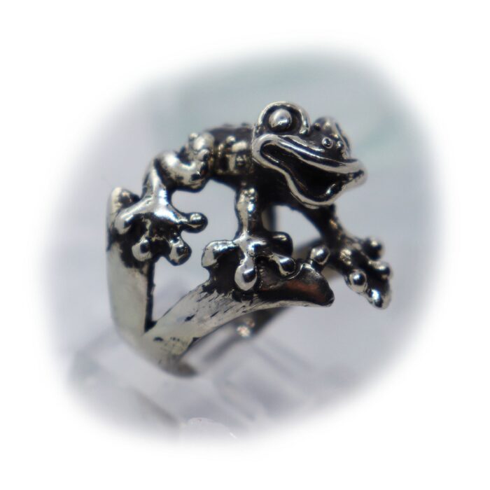 Frog Silver Ring V2 2