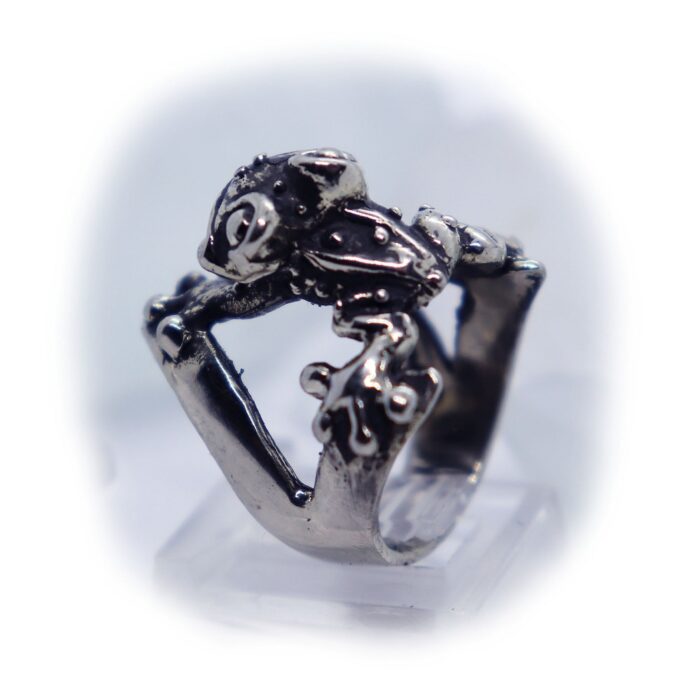 Frog Silver Ring V2 3