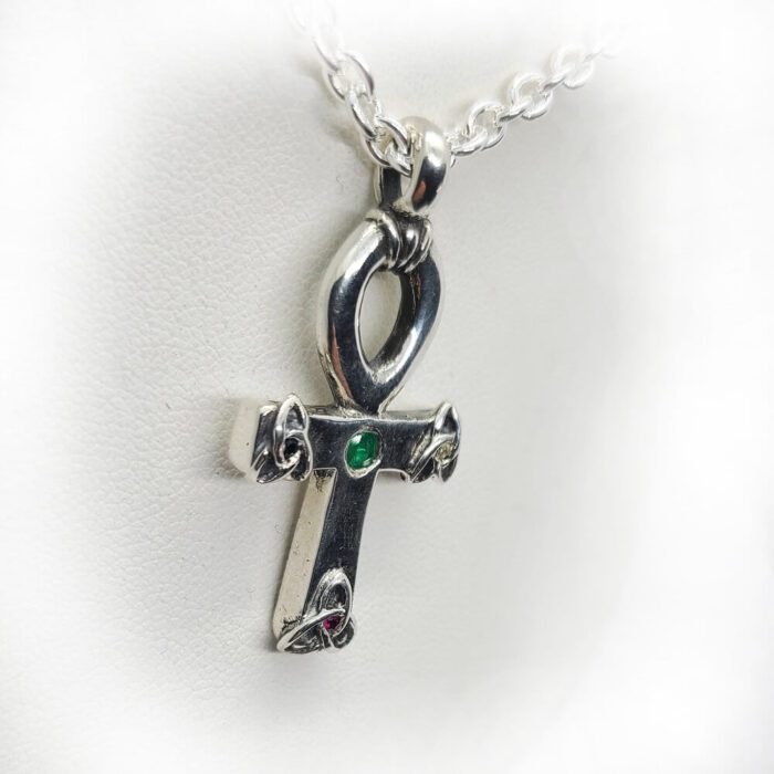 Ankh Egyptian Cross Celtic Knot Necklace 2