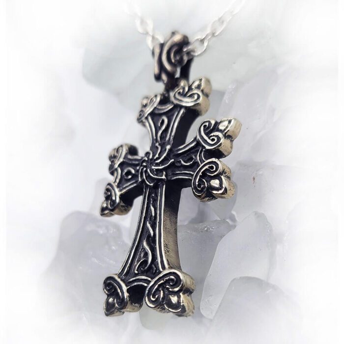 Armenian Eternity Cross Pendant 3