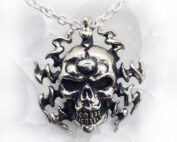 Electrifying Skull Pendant