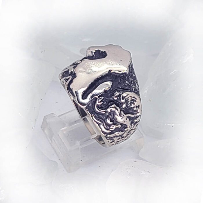 Heart of Mexico Silver Ring 2