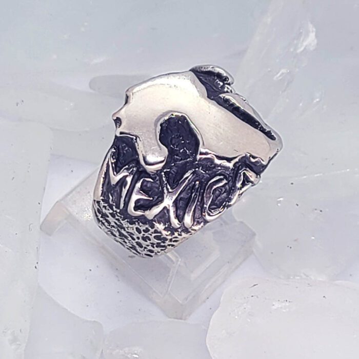 Heart of Mexico Silver Ring 3