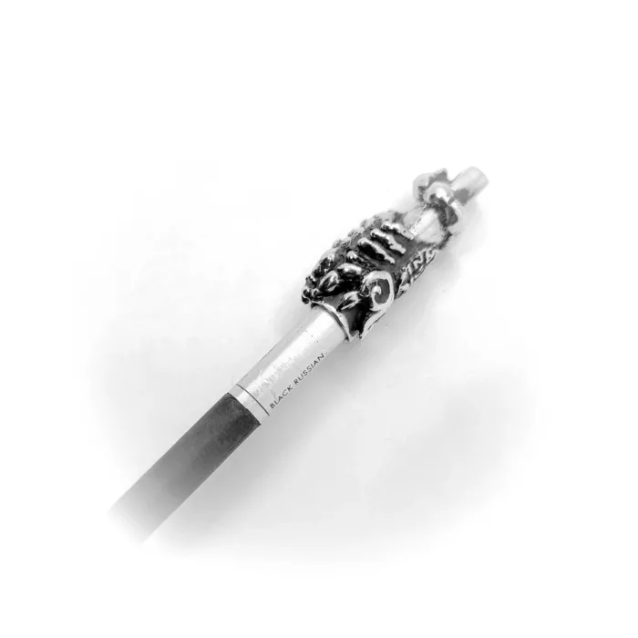 Scorpion Small Version Sterling Silver Cigarette Pipe 5
