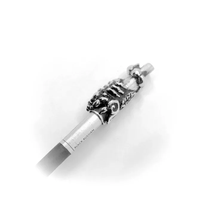 Scorpion Small Version Sterling Silver Cigarette Pipe 6