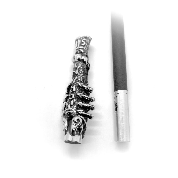 Scorpion Sterling Silver Cigarette Pipe 5