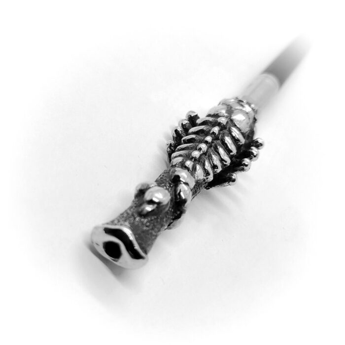Scorpion Sterling Silver Cigarette Pipe 8