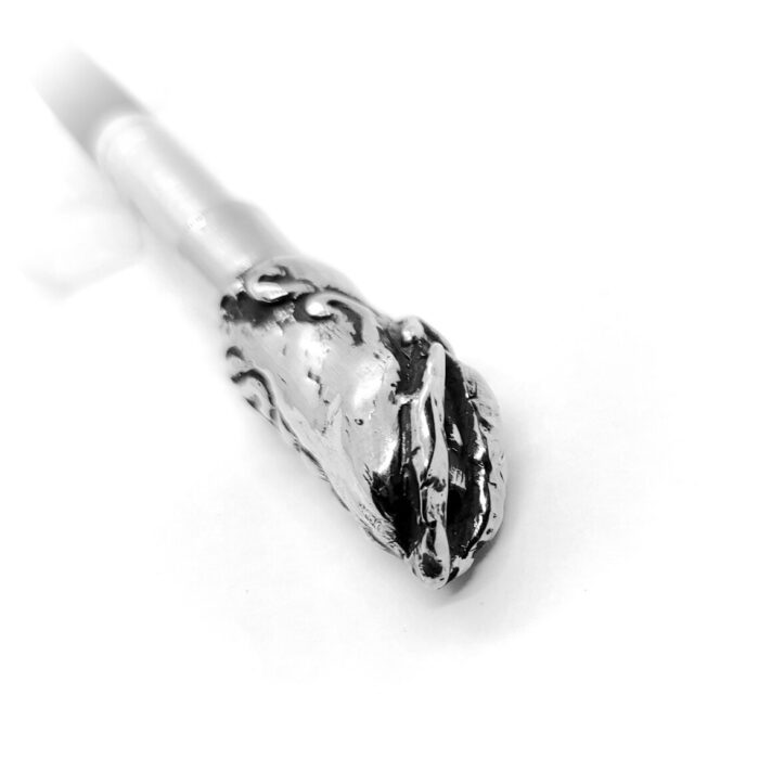 Vagina Pussy Sterling Silver Cigarette Pipe 2