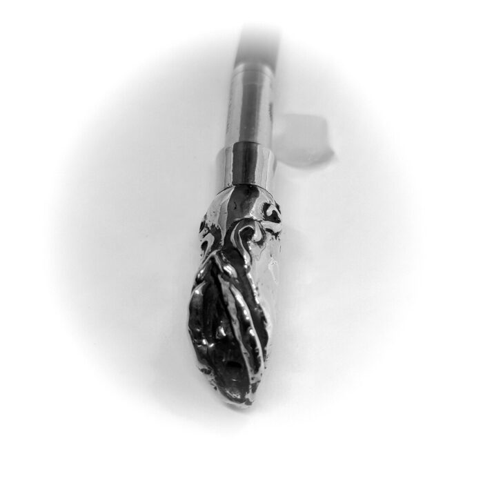 Vagina Pussy Sterling Silver Cigarette Pipe 4